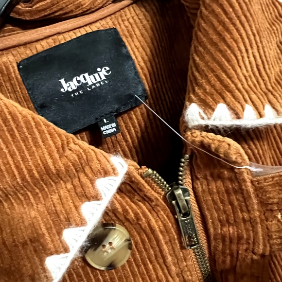🎉New Jacquie The Label Carmen Corduroy Jacket NO MORE DISCOUNTS - Picture 11 of 12